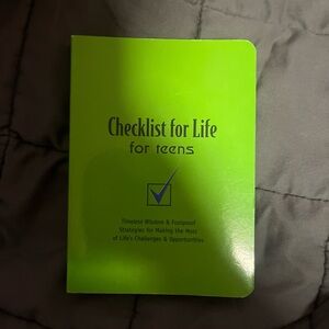 Green 'Checklist for Life for Teens' Book